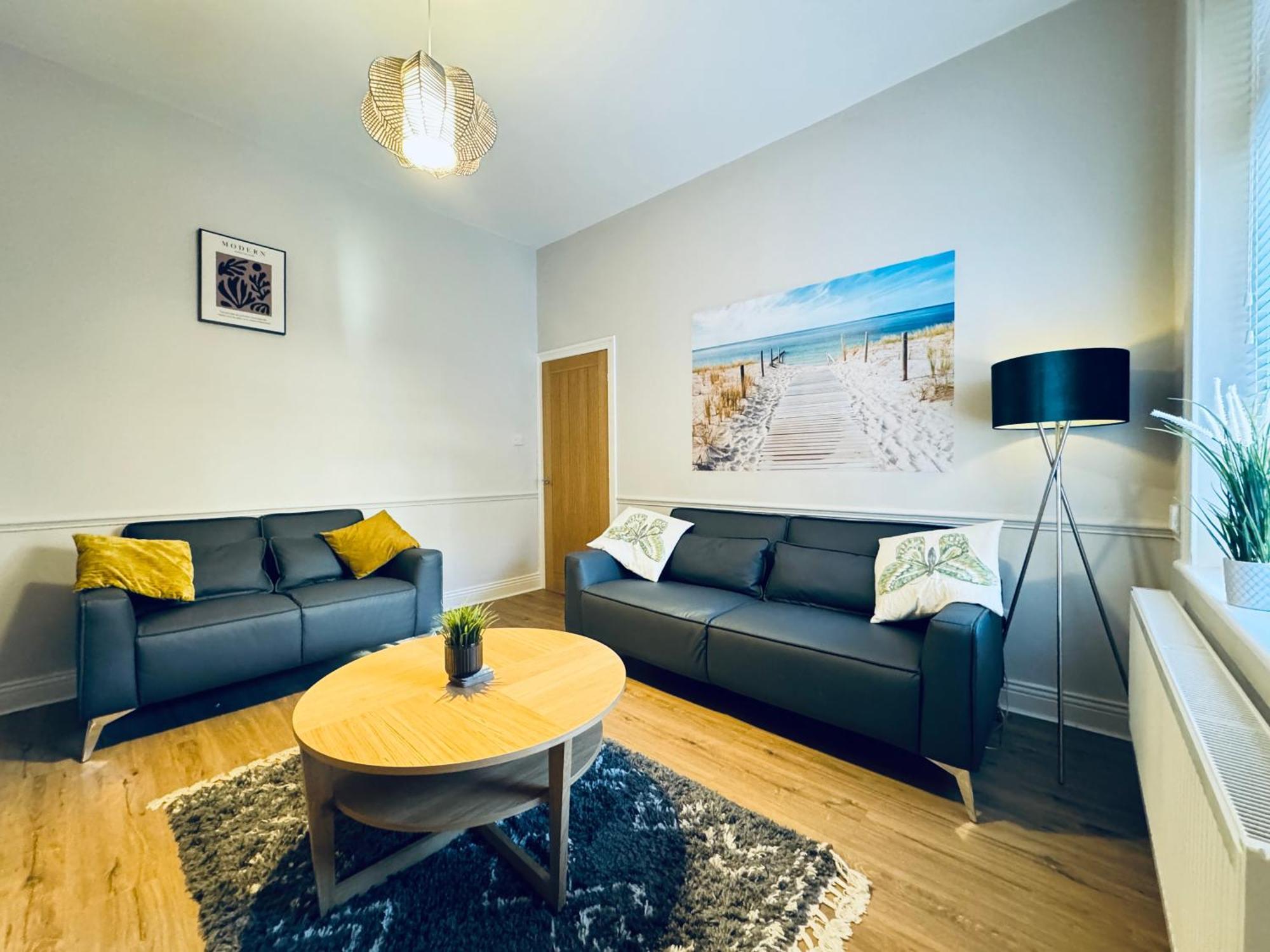 Rockcliffe Retreat, Stylish Coastal Apartment Whitley Bay Exterior foto